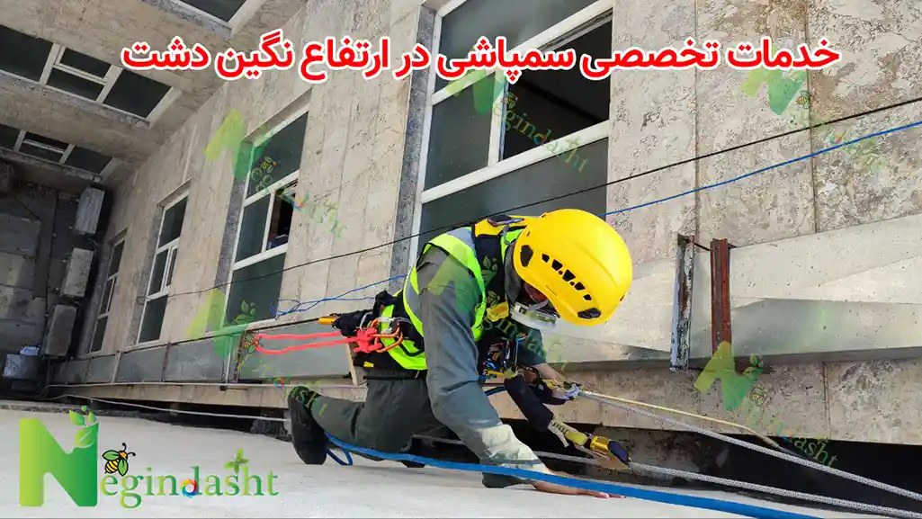 خدمات تخصصی سمپاشی کنه کبوتر در درز انقطاع ساختمان سمپاشی در ارتفاع، سمپاشی کنه کبوتر، سمپاشی درز انقطاع، سمپاشی با طناب، سمپاشی راپل